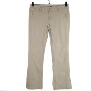 Aeropostale Stretch Womens US Size 5 Size 6 Regular Light Beige Cement Pants